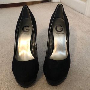 Black Guess Heels